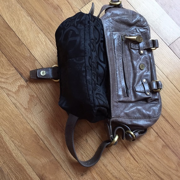 Francesco Biasia «Landau» Taupe italian leather - Picture 8 of 8